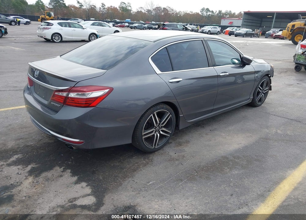 2016 HONDA ACCORD VIN: 1HGCR2F54GA183474