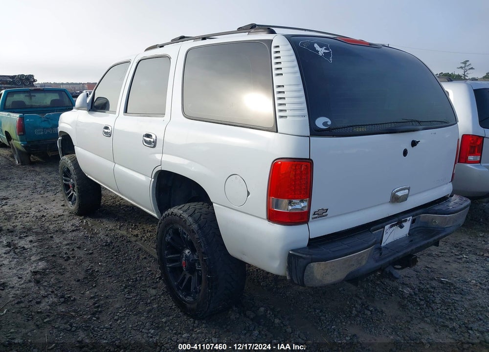 2003 CHEVROLET TAHOE LS VIN: 1GNEC13V93R262018