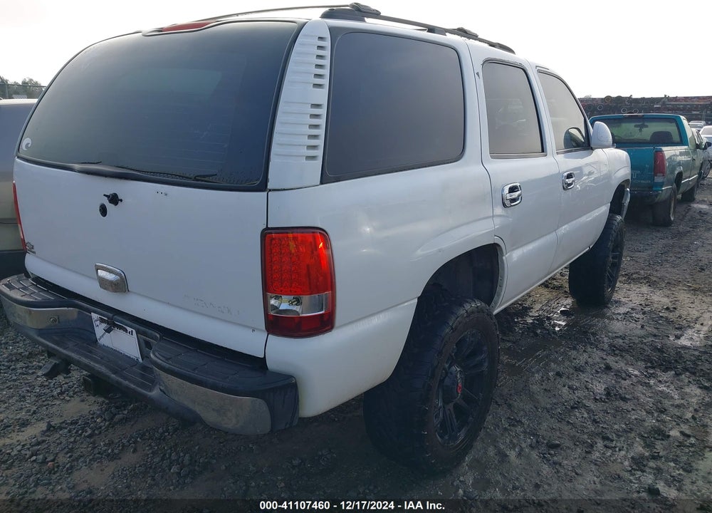 2003 CHEVROLET TAHOE LS VIN: 1GNEC13V93R262018