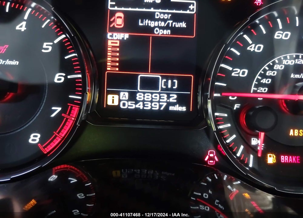 2021 SUBARU WRX STI VIN: JF1VA2E61M9806979