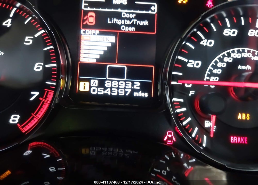2021 SUBARU WRX STI VIN: JF1VA2E61M9806979
