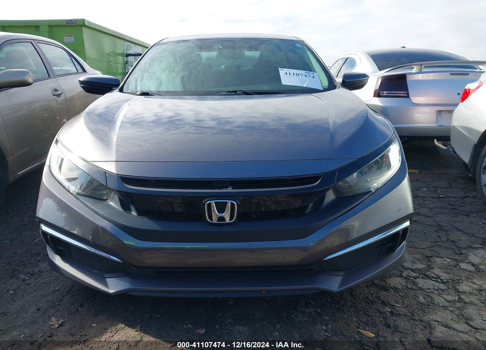 2019 HONDA CIVIC LX VIN: 19XFC2F66KE039694