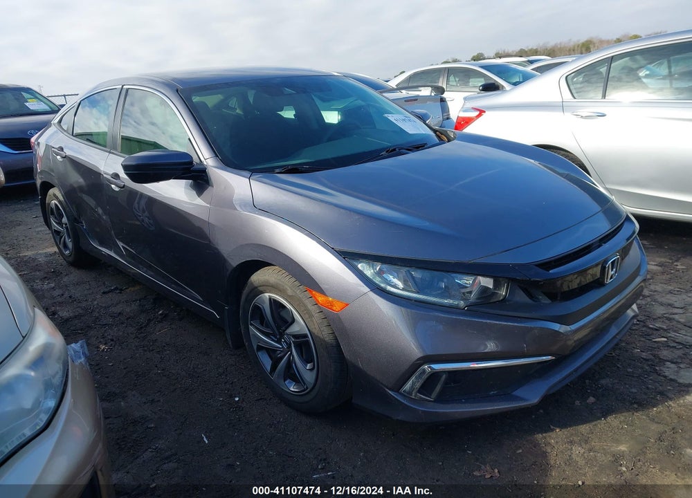 2019 HONDA CIVIC LX VIN: 19XFC2F66KE039694