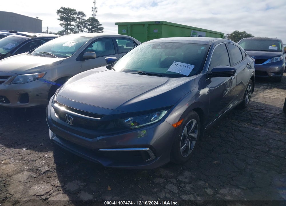 2019 HONDA CIVIC LX VIN: 19XFC2F66KE039694