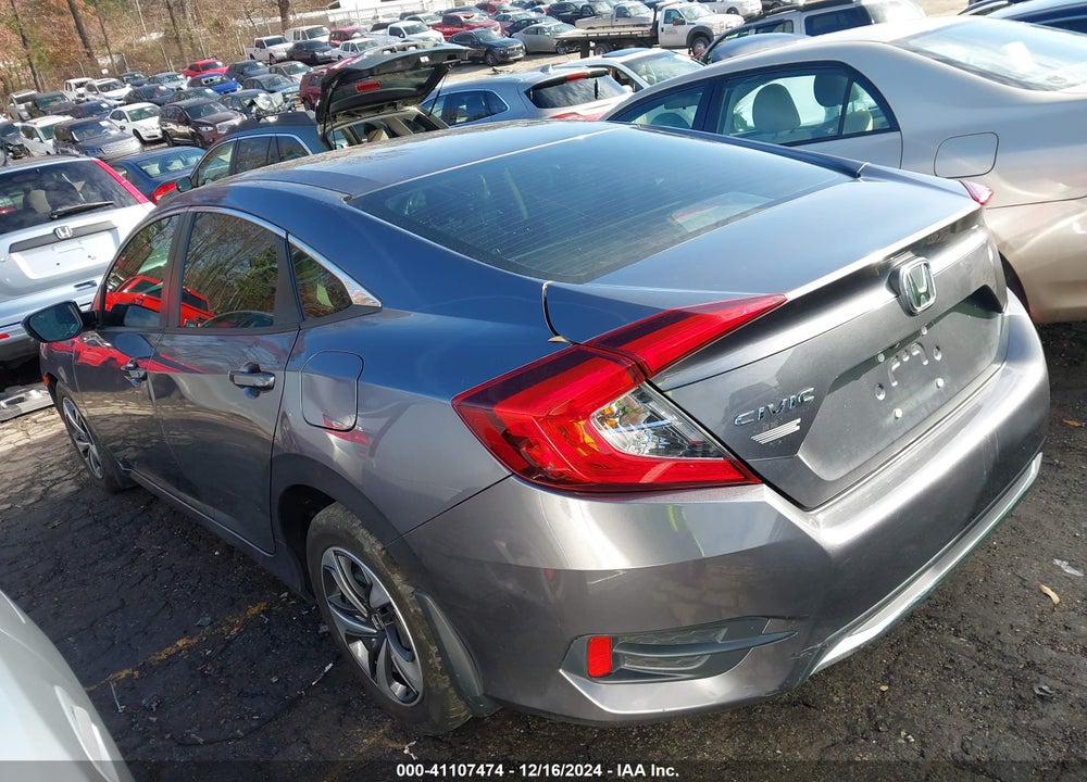 2019 HONDA CIVIC LX VIN: 19XFC2F66KE039694