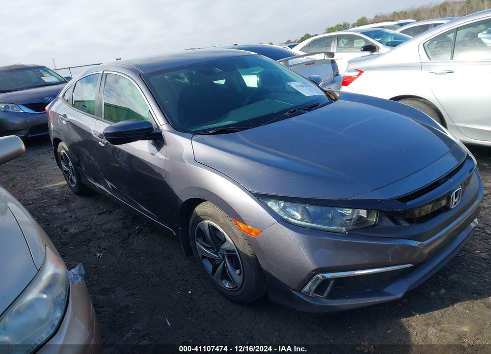 2019 HONDA CIVIC LX VIN: 19XFC2F66KE039694