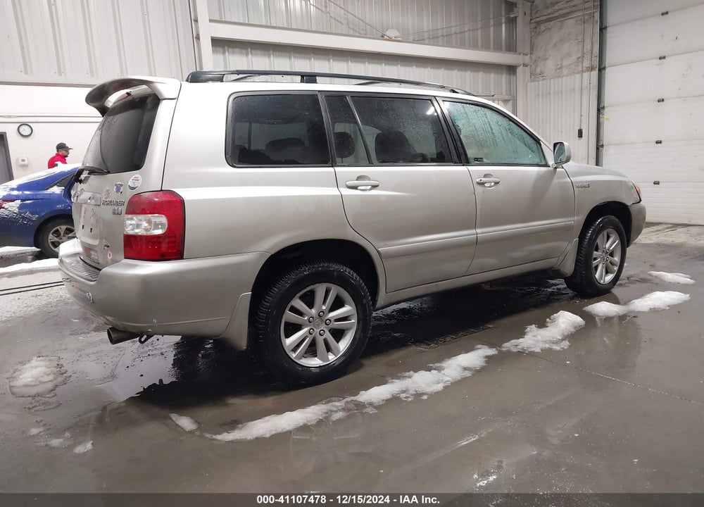 2007 TOYOTA HIGHLANDER HYBRID V6 VIN: JTEEW21A670049412