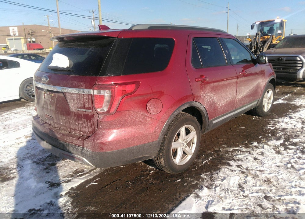 2016 FORD EXPLORER XLT VIN: 1FM5K8D89GGD25161