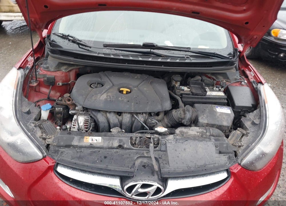 2013 HYUNDAI ELANTRA VIN: KMHDH4AE5DU706421