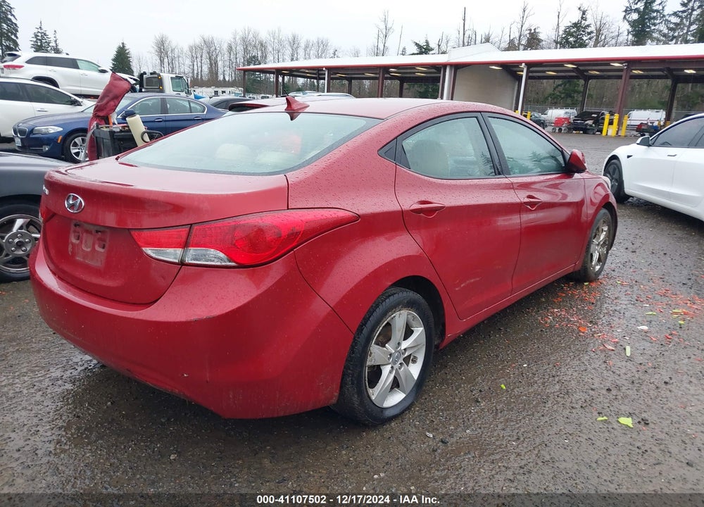 2013 HYUNDAI ELANTRA VIN: KMHDH4AE5DU706421