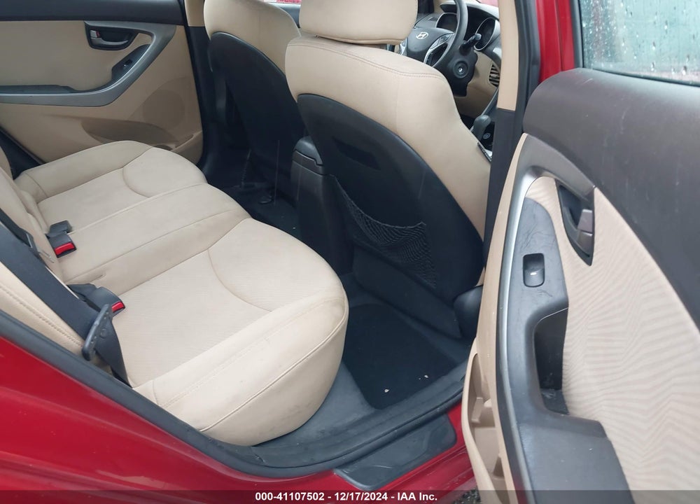 2013 HYUNDAI ELANTRA VIN: KMHDH4AE5DU706421