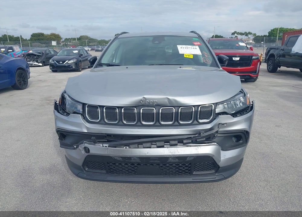 2022 JEEP COMPASS LATITUDE FWD VIN: 3C4NJCBBXNT229461