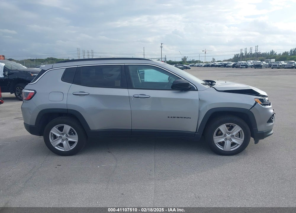 2022 JEEP COMPASS LATITUDE FWD VIN: 3C4NJCBBXNT229461