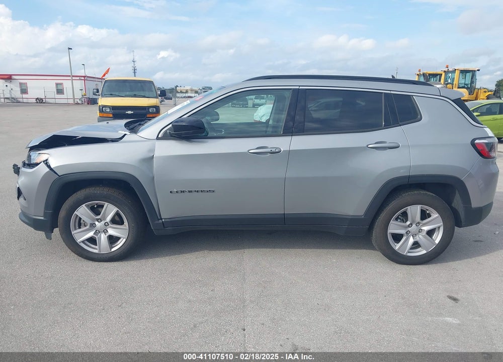 2022 JEEP COMPASS LATITUDE FWD VIN: 3C4NJCBBXNT229461