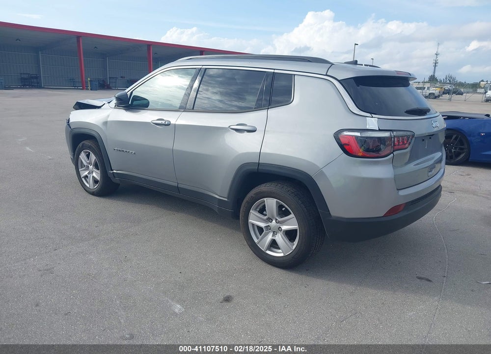 2022 JEEP COMPASS LATITUDE FWD VIN: 3C4NJCBBXNT229461