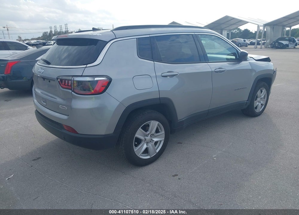 2022 JEEP COMPASS LATITUDE FWD VIN: 3C4NJCBBXNT229461