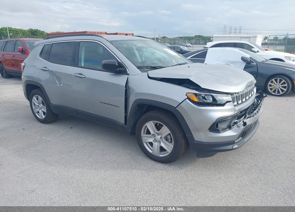 2022 JEEP COMPASS LATITUDE FWD VIN: 3C4NJCBBXNT229461