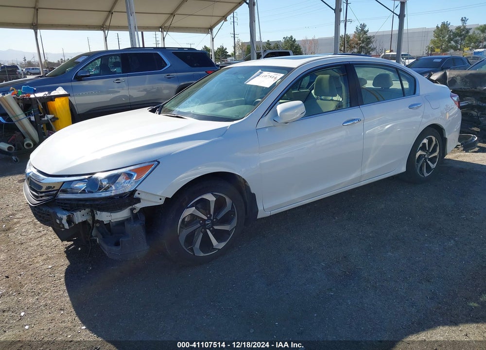 2017 HONDA ACCORD EX VIN: 1HGCR2F75HA091826