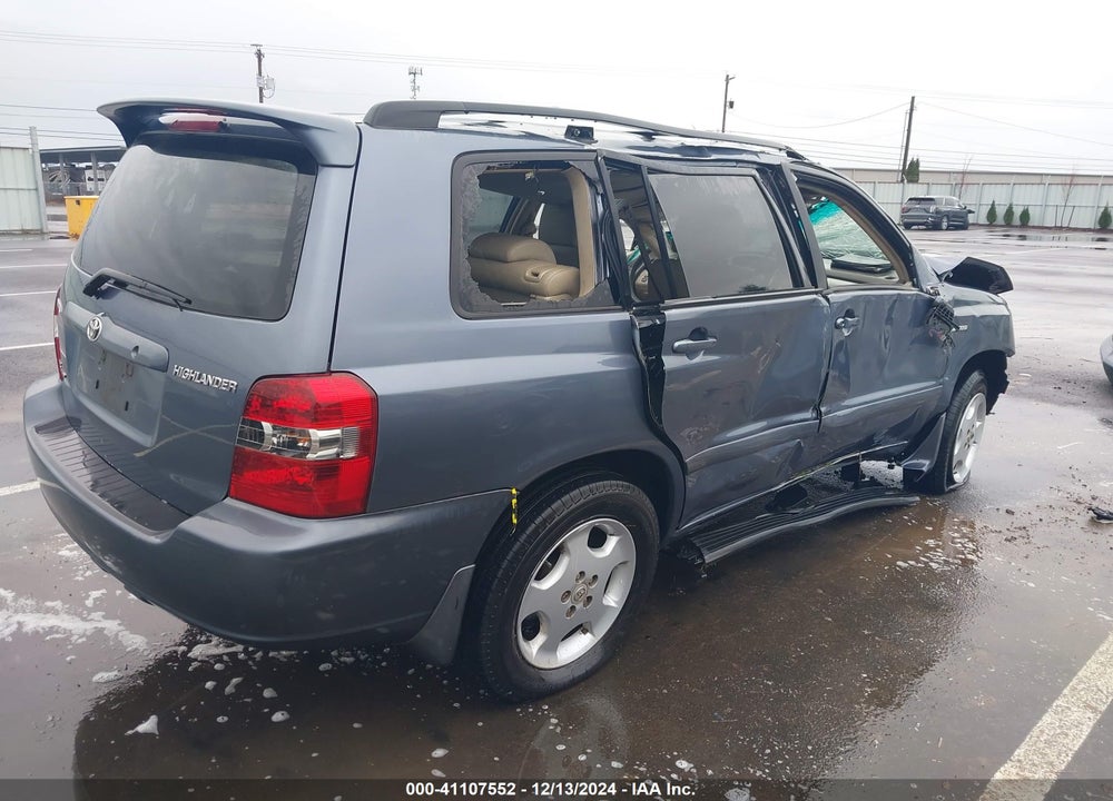 2004 TOYOTA HIGHLANDER LIMITED V6 VIN: JTEEP21A440013825