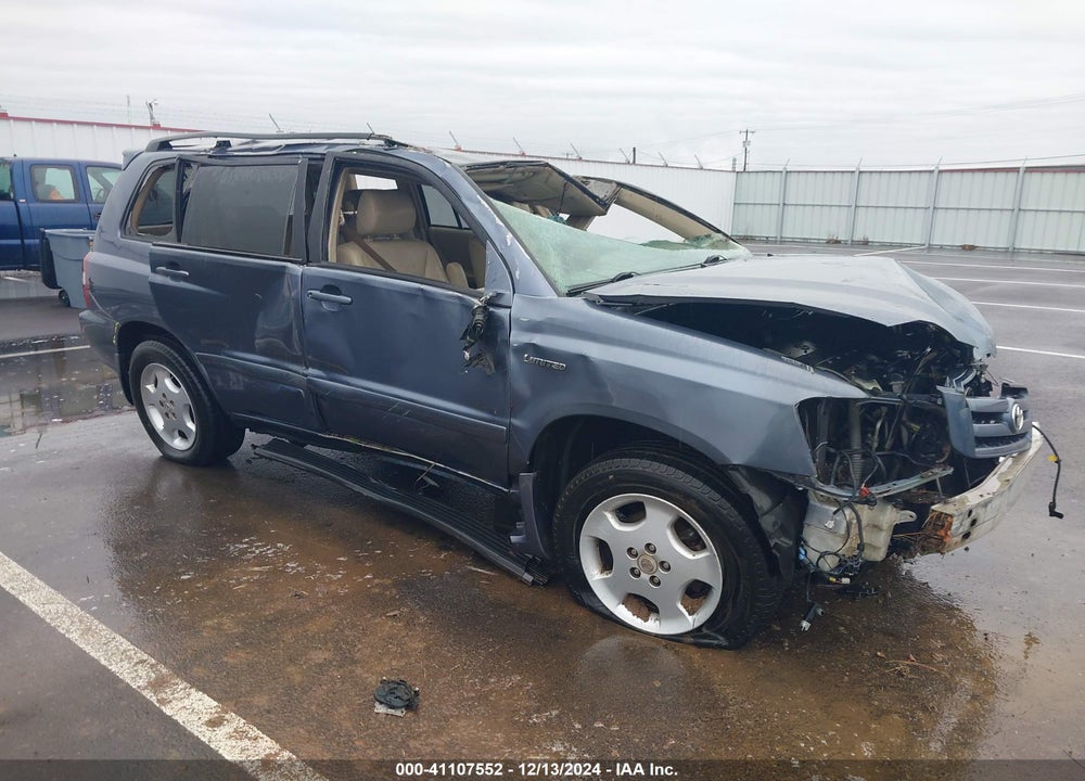 2004 TOYOTA HIGHLANDER LIMITED V6 VIN: JTEEP21A440013825