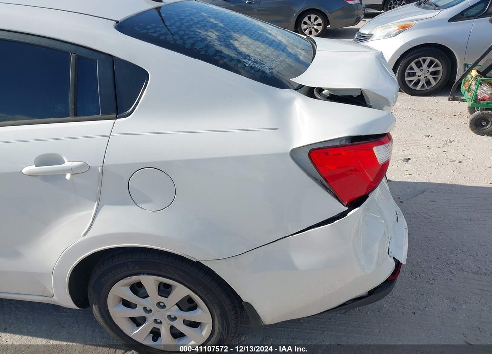 2016 KIA RIO LX VIN: KNADM4A36G6650218