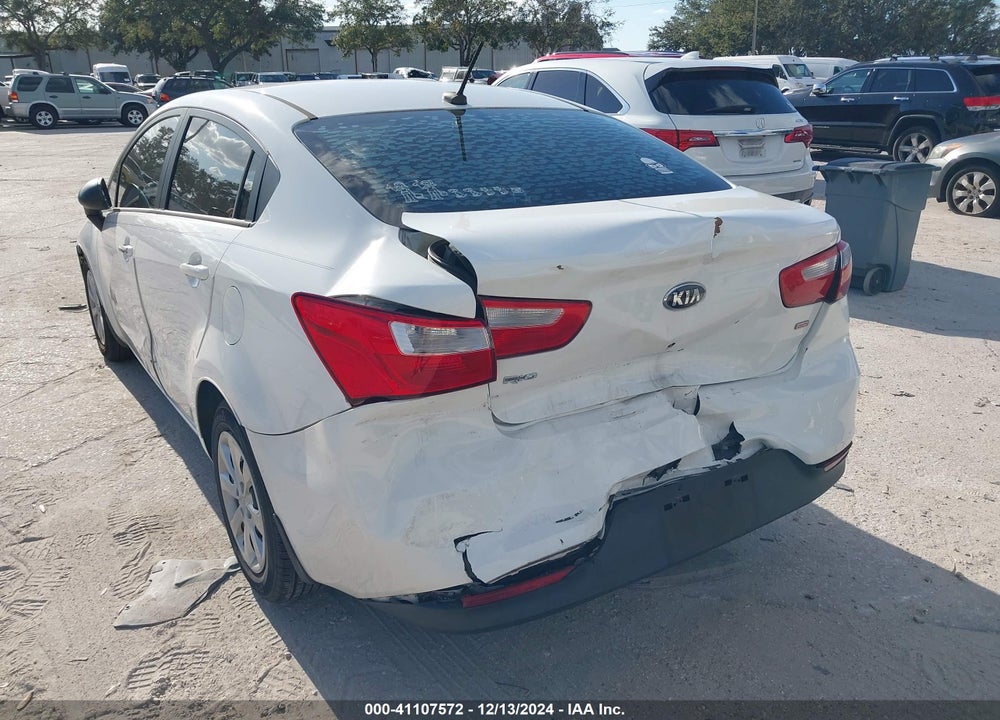 2016 KIA RIO LX VIN: KNADM4A36G6650218
