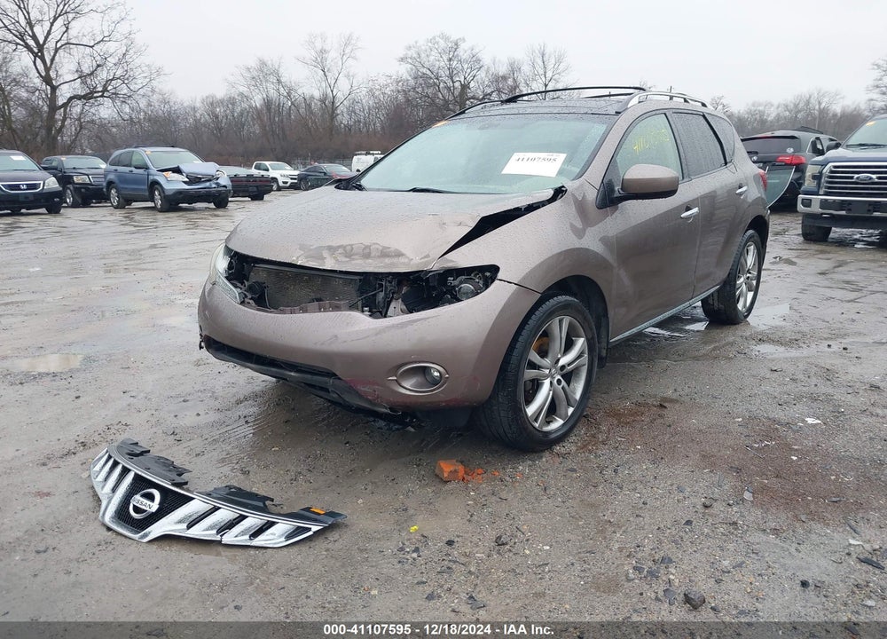 2009 NISSAN MURANO LE VIN: JN8AZ18W89W140742