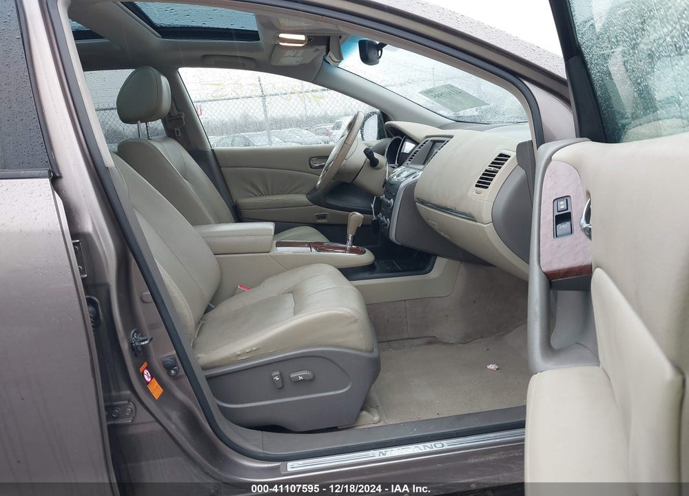 2009 NISSAN MURANO LE VIN: JN8AZ18W89W140742