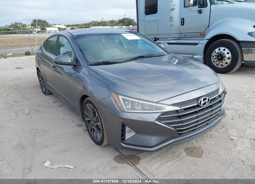 2019 HYUNDAI ELANTRA LIMITED VIN: 5NPD84LF1KH476572