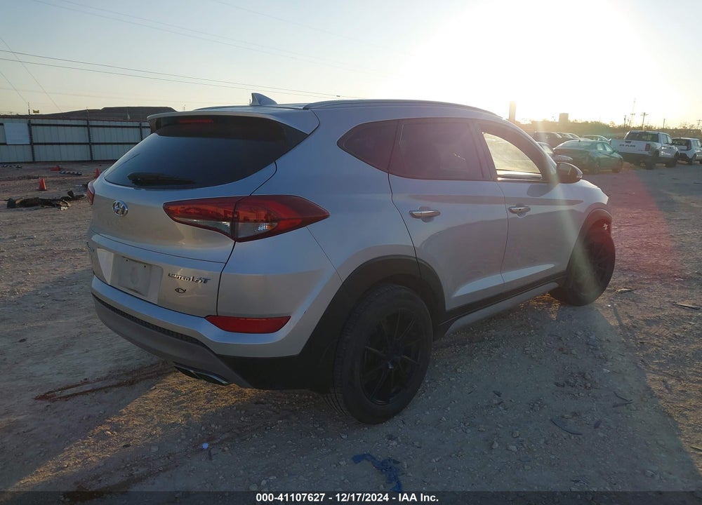 2018 HYUNDAI TUCSON LIMITED VIN: KM8J33A23JU756084