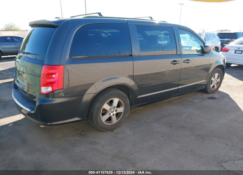 2012 DODGE GRAND CARAVAN SXT VIN: 2C4RDGCG3CR148876