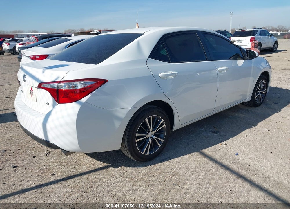 2016 TOYOTA COROLLA LE PLUS VIN: 5YFBURHE4GP395964