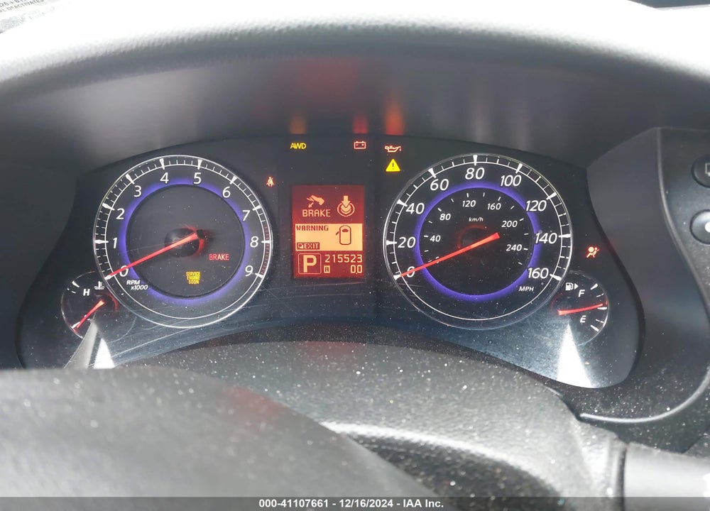 2009 INFINITI EX35 JOURNEY VIN: JNKAJ09F29M951927