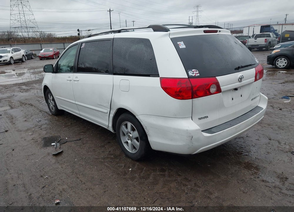 2008 TOYOTA SIENNA LE VIN: 5TDZK23C38S169554