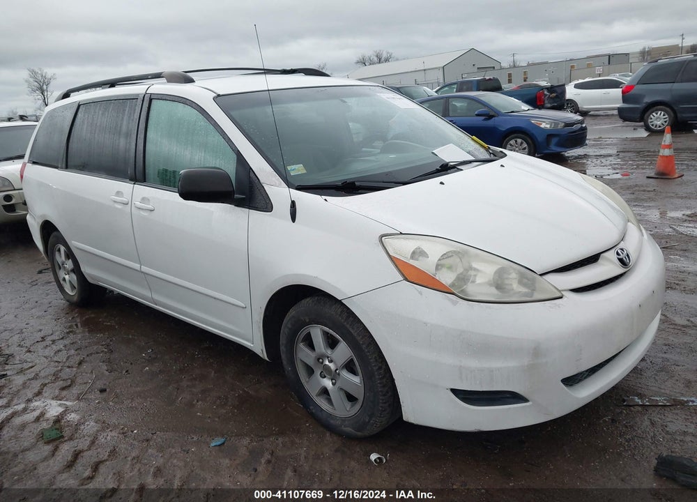 2008 TOYOTA SIENNA LE VIN: 5TDZK23C38S169554