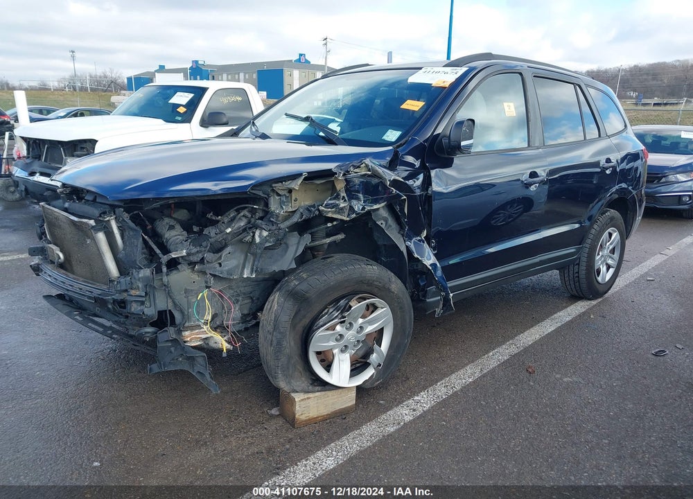 2009 HYUNDAI SANTA FE GLS VIN: 5NMSG13D79H282725