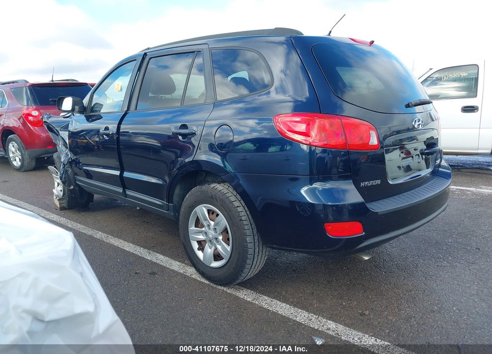 2009 HYUNDAI SANTA FE GLS VIN: 5NMSG13D79H282725