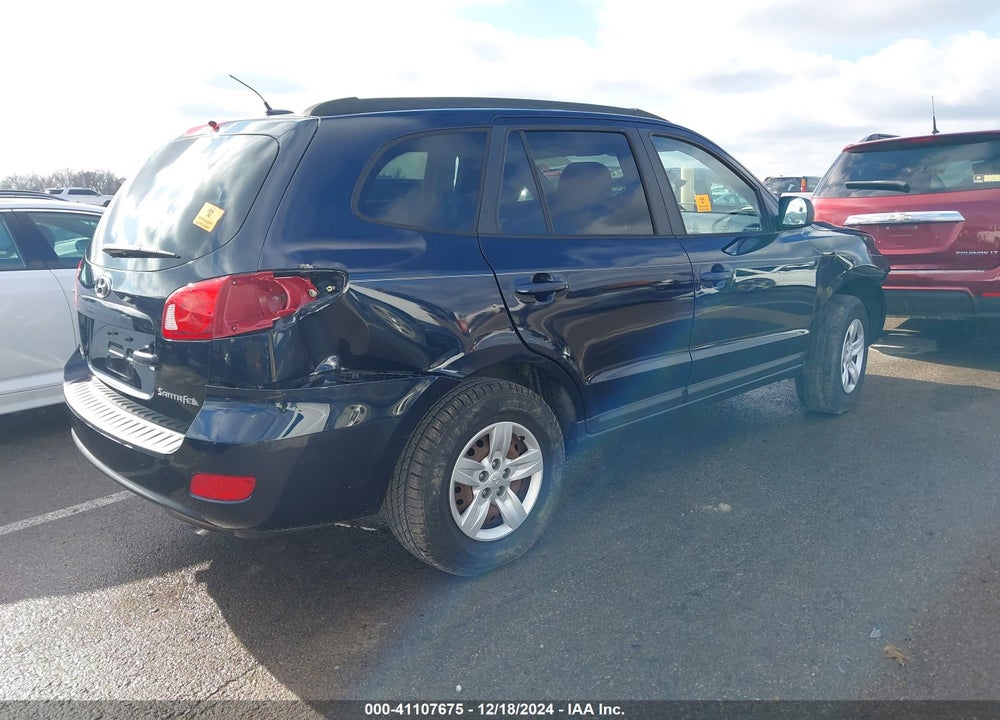 2009 HYUNDAI SANTA FE GLS VIN: 5NMSG13D79H282725