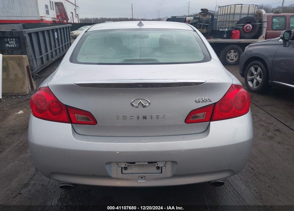 2007 INFINITI G35X VIN: JNKBV61F17M818015