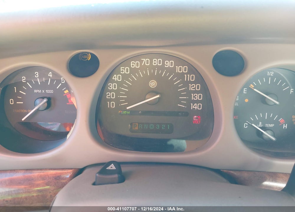 2001 BUICK LESABRE LIMITED VIN: 1G4HR54K01U291574