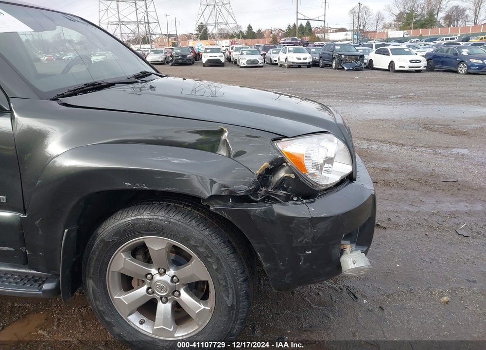 2007 TOYOTA 4RUNNER LIMITED V6 VIN: JTEBU17R678102286