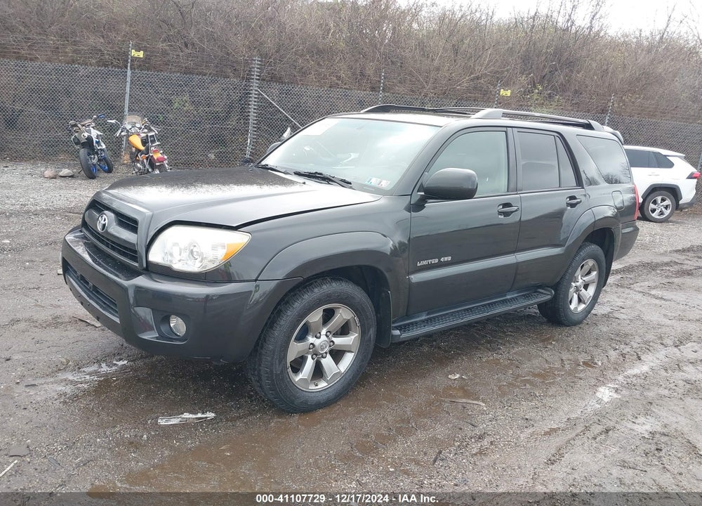 2007 TOYOTA 4RUNNER LIMITED V6 VIN: JTEBU17R678102286