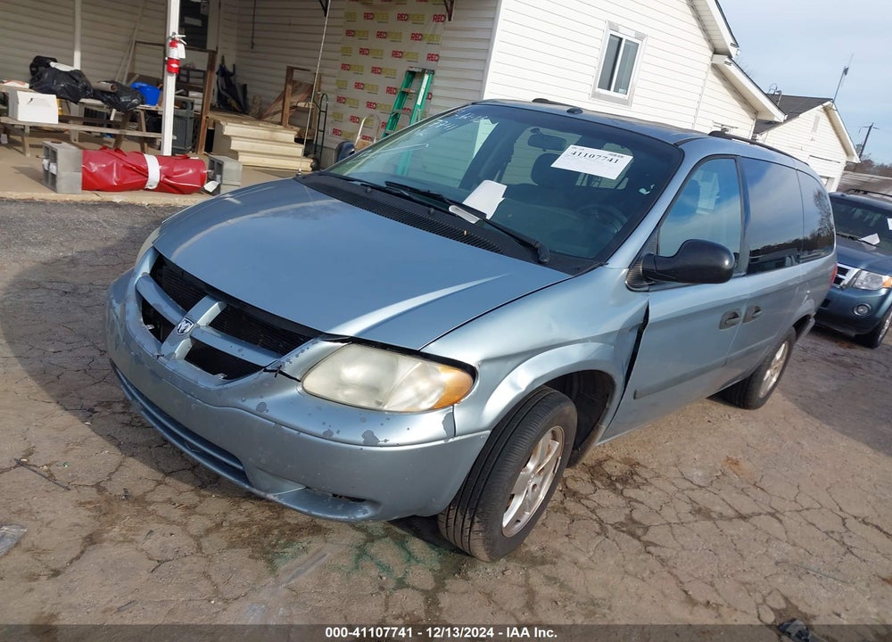 2006 DODGE GRAND CARAVAN SE VIN: 1D4GP24R86B555163