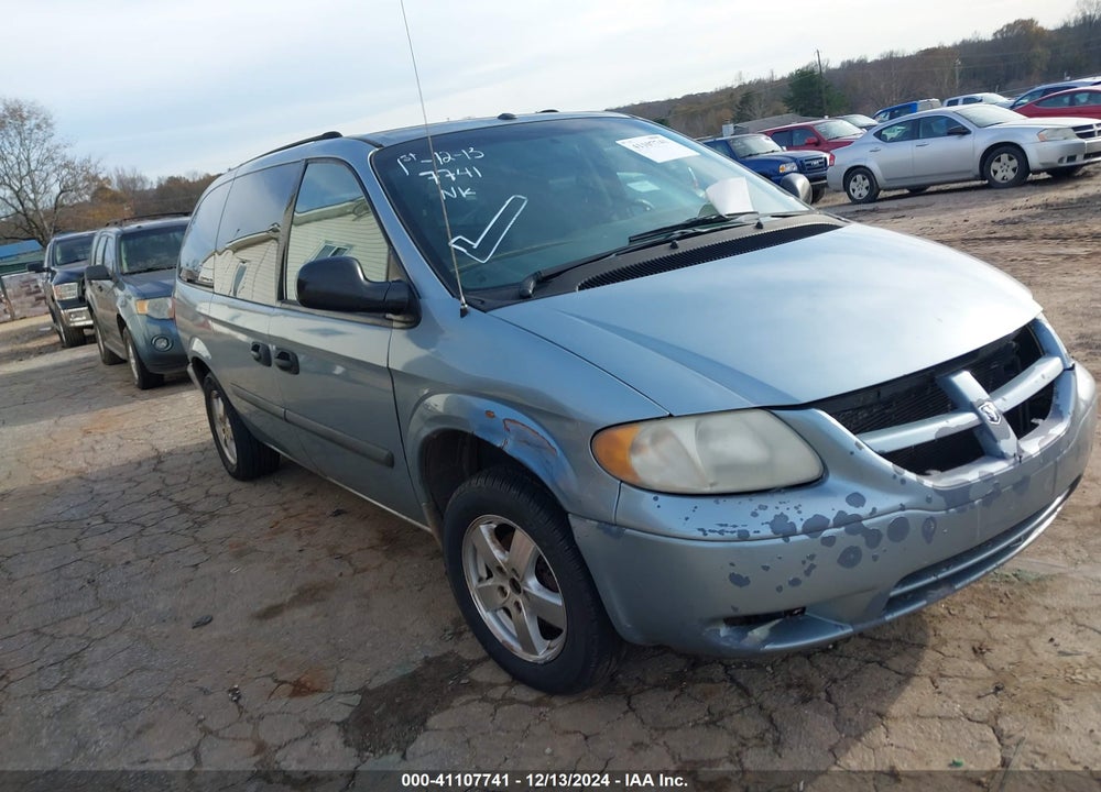2006 DODGE GRAND CARAVAN SE VIN: 1D4GP24R86B555163
