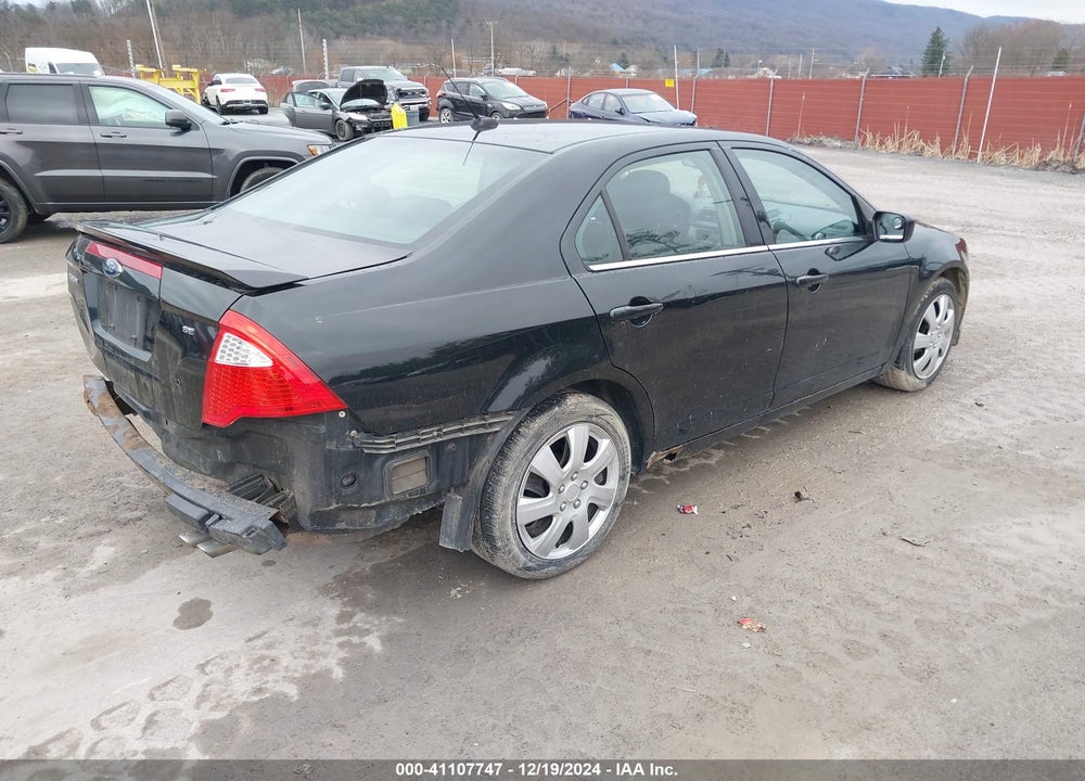 2010 FORD FUSION SE VIN: 3FAHP0HA8AR309010
