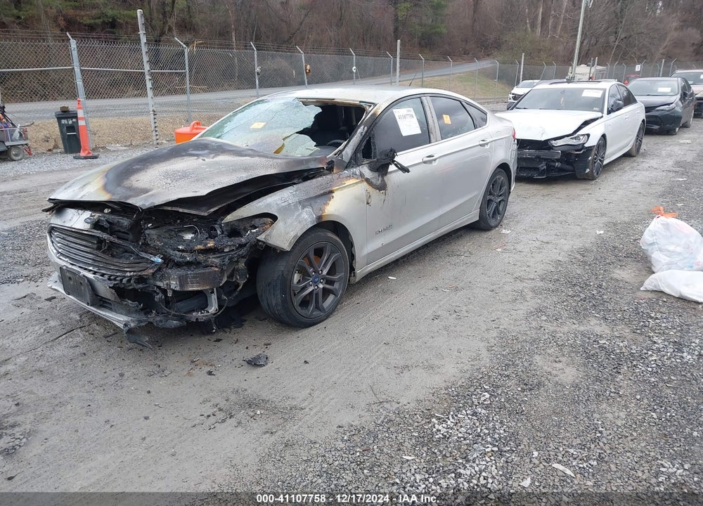 2018 FORD FUSION HYBRID SE VIN: 3FA6P0LU8JR234379