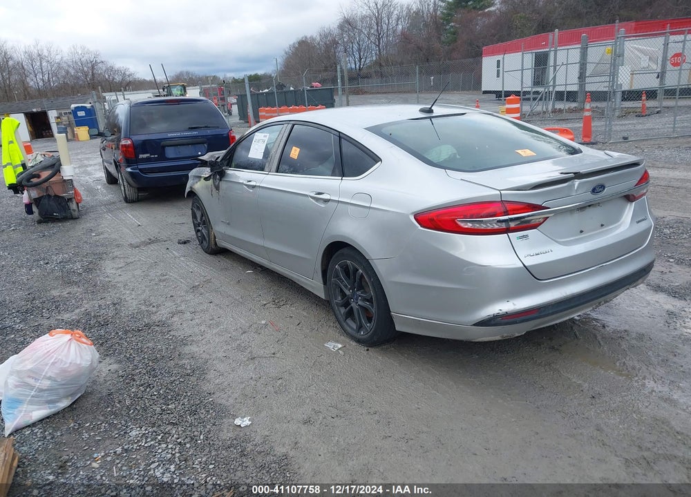 2018 FORD FUSION HYBRID SE VIN: 3FA6P0LU8JR234379