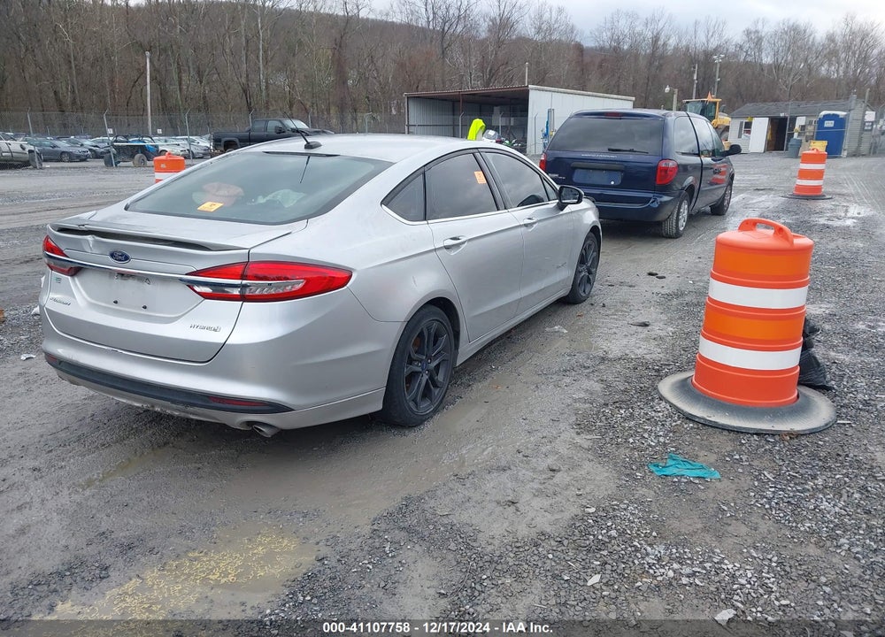 2018 FORD FUSION HYBRID SE VIN: 3FA6P0LU8JR234379