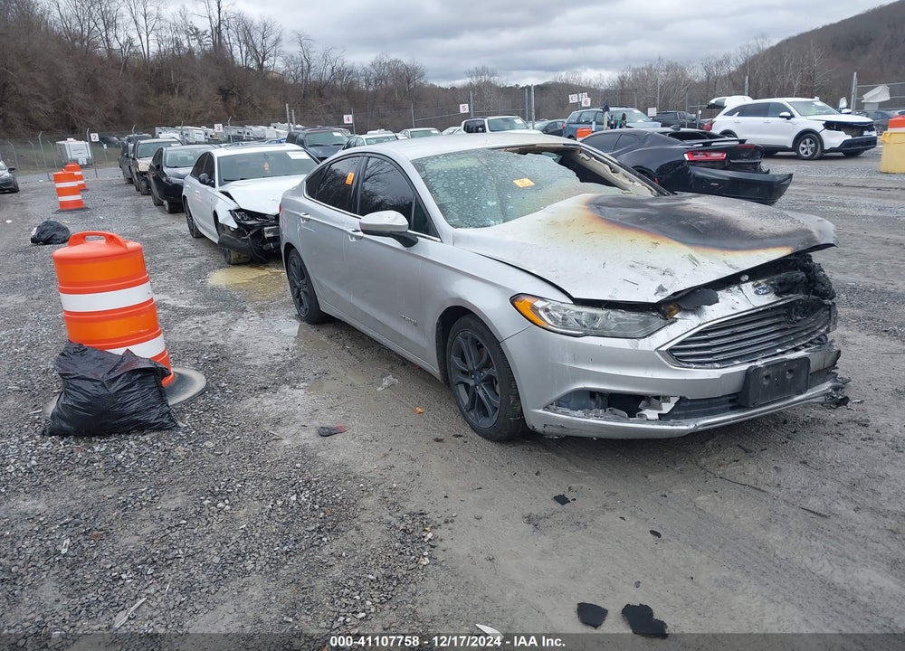 2018 FORD FUSION HYBRID SE VIN: 3FA6P0LU8JR234379