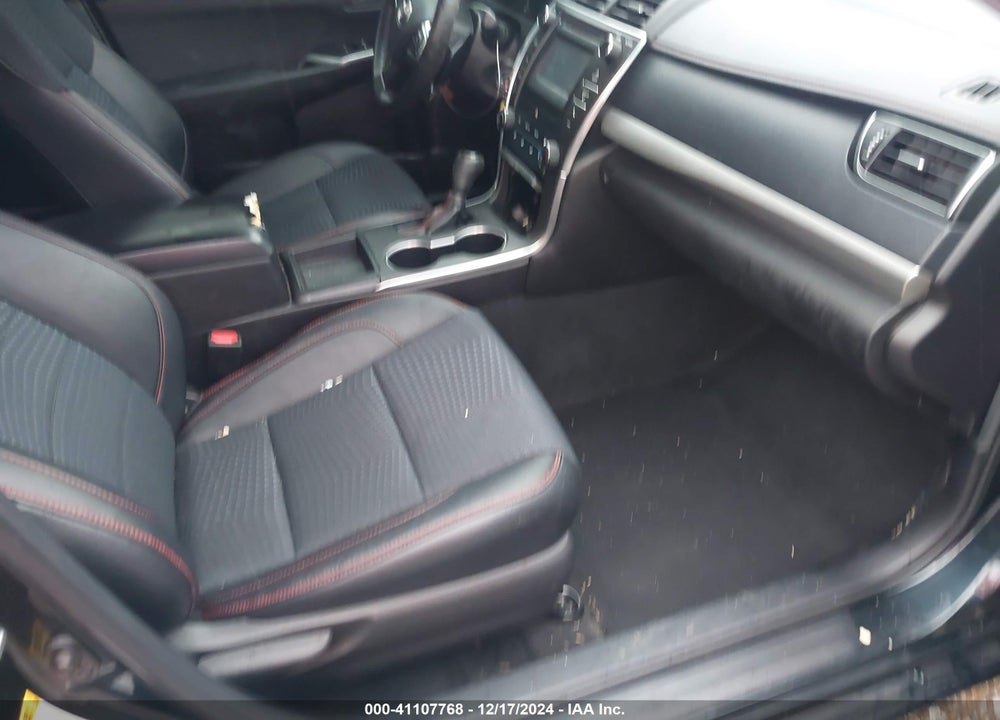 2015 TOYOTA CAMRY SE VIN: 4T1BF1FK7FU962878